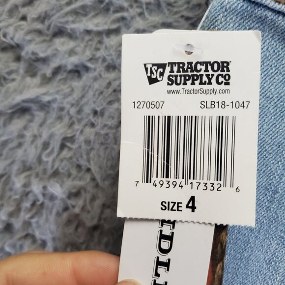 Bit & Bridle Shorts Womens Size 4 Light Blue Denim Classic Stretch *NWT* - Picture 3 of 11